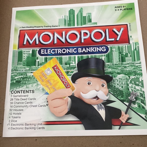 Monopoly Electronic Banking Debit Card Payment System By Hasbro Gaming. - Picture 14 of 14